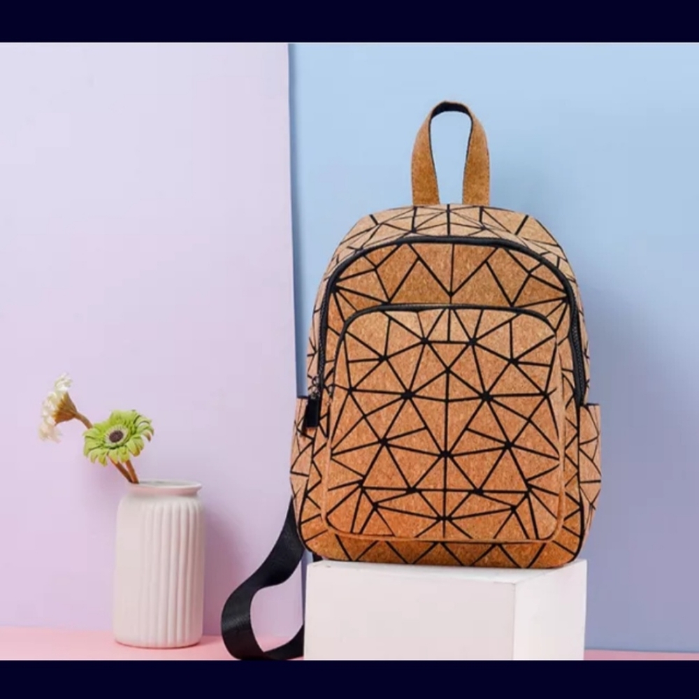 Cork backpack , Cork Bag , Cork , Rose Cork Hats - Picture 1 of 2
